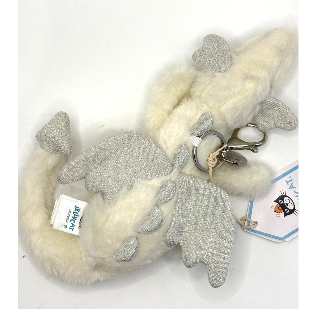 Cute White Sky Dragon Inspired Bag Pendant/Keychain Decoration Toy - Plush